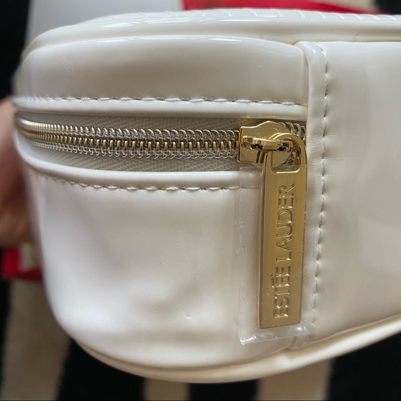 🌟Estée Lauder Cute Bow Handle Travel Makeup Skincare Bag - Picture 3 of 7